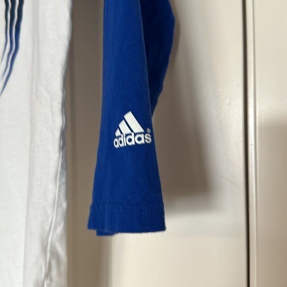 Adidas 3/4 sleeve t-shirt, size youth Large, like new - Picture 3 of 4